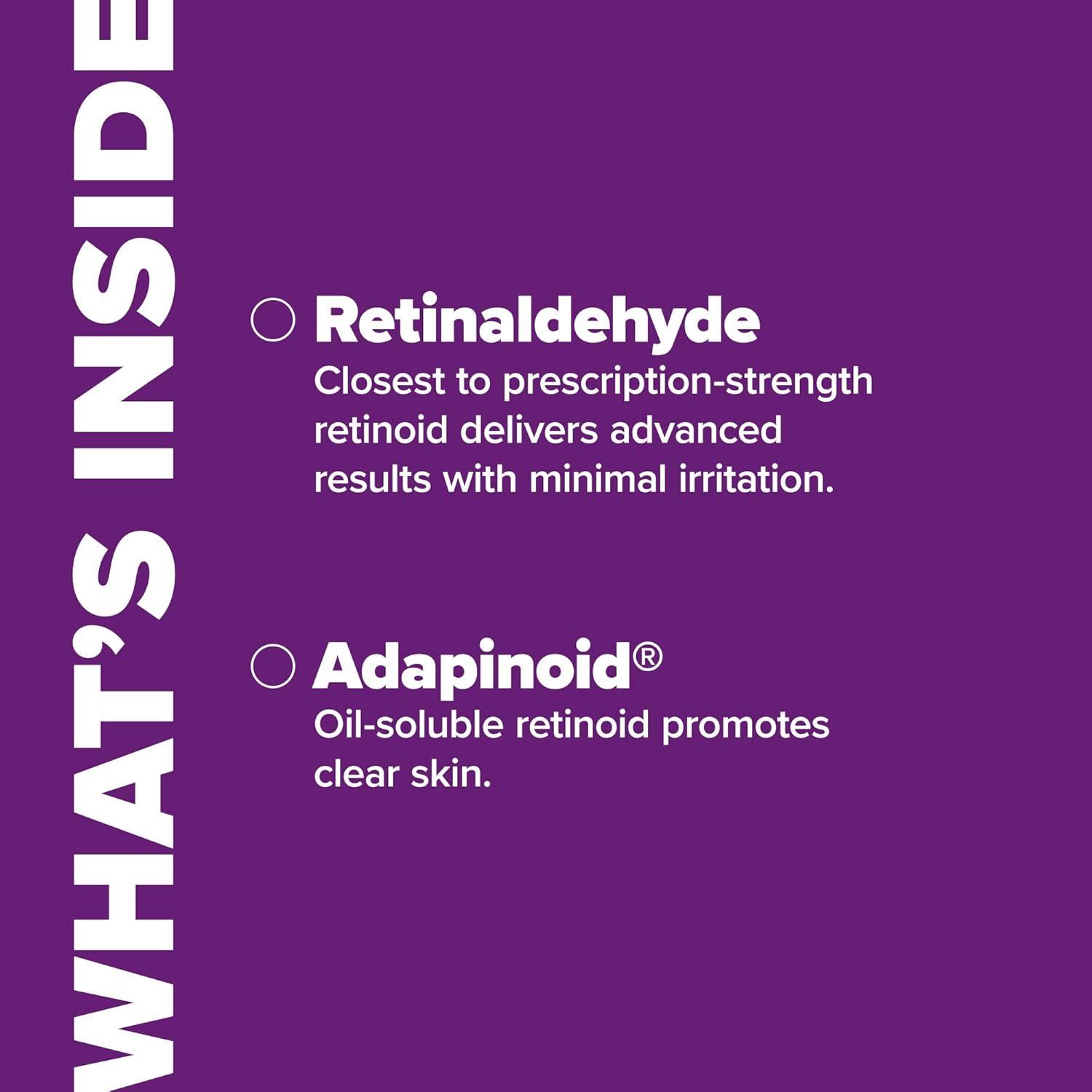 image:imagePaulas Choice Pro Retinaldehyde DualRetinoid Face Serum Advanced Treatment High Potency AntiAging Serum for Face BreakoutProne Skin Radiance amp Rough Bumpy Texture FragranceFreeFull Size 1 Fl Oz
