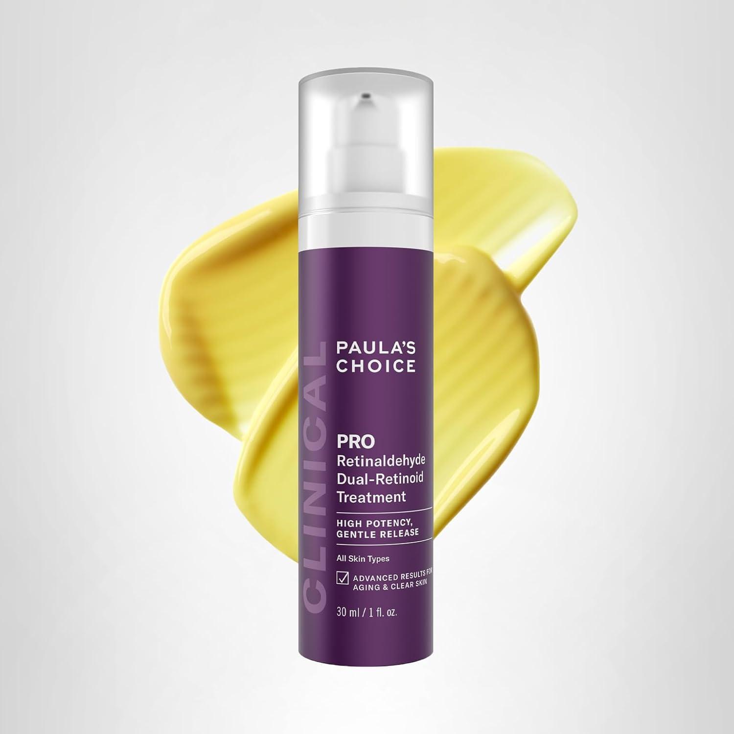 image:imagePaulas Choice Pro Retinaldehyde DualRetinoid Face Serum Advanced Treatment High Potency AntiAging Serum for Face BreakoutProne Skin Radiance amp Rough Bumpy Texture FragranceFreeFull Size 1 Fl Oz