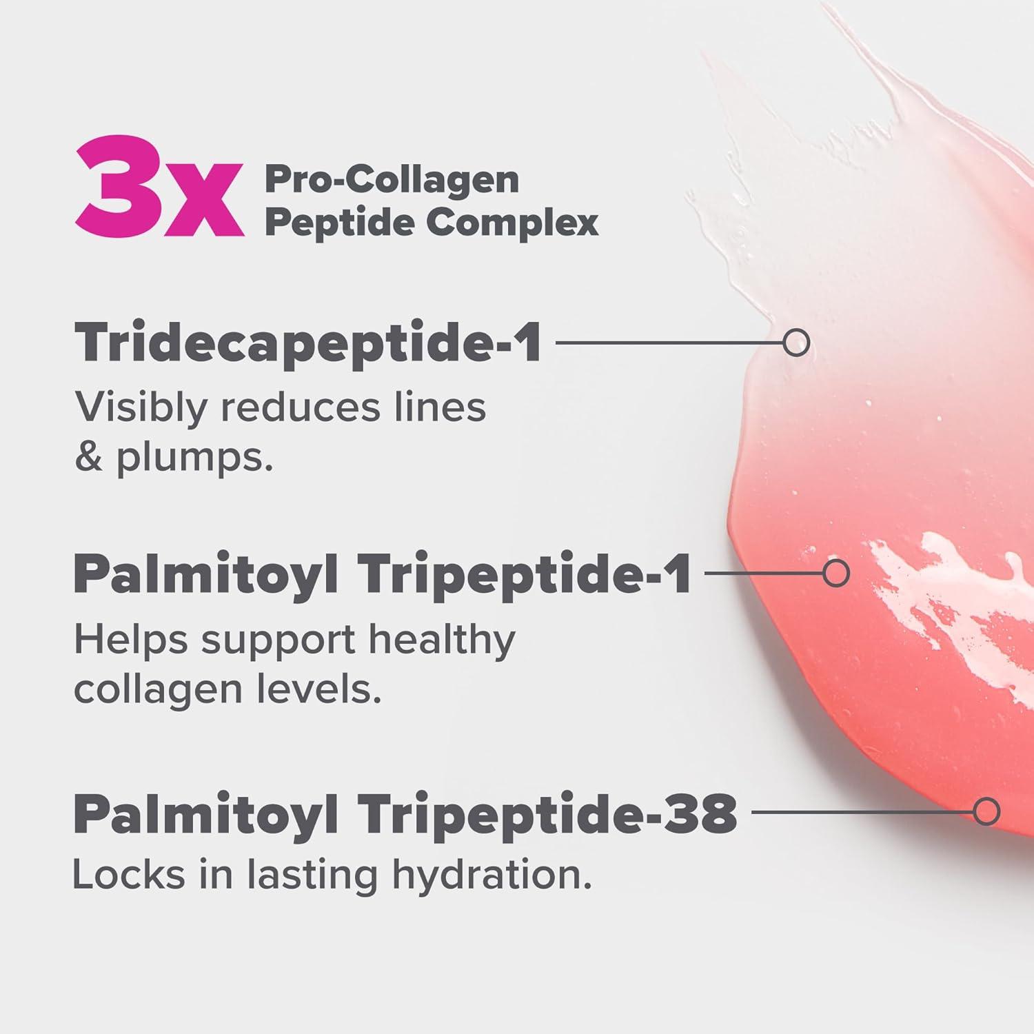 image:imagePaulas Choice ProCollagen Peptide Gloss Lip Balm Hydrates amp Smooths Lips Sheer amp Glossy Finish for Fuller Lips Sheer Tint NonSticky CrueltyFreeClear Pack of 1