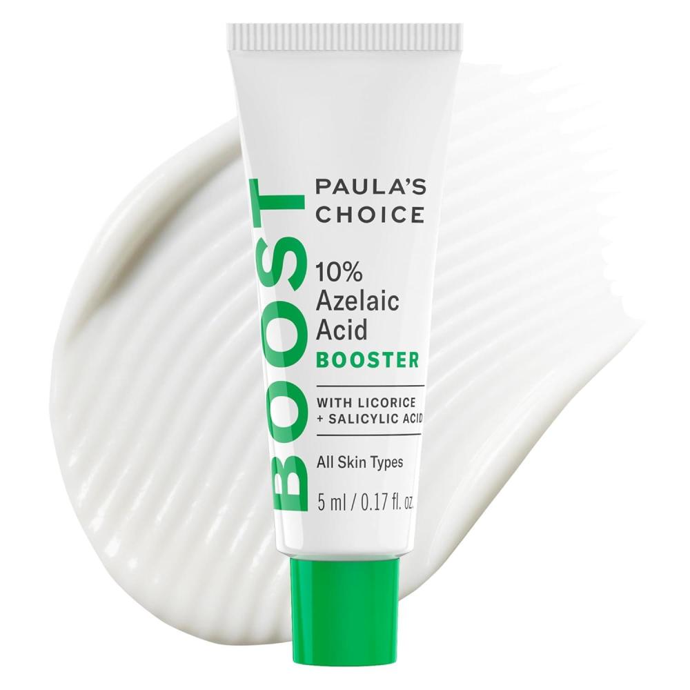 image:imagePaulas Choice BOOST 10 Azelaic Acid Booster Cream Gel Face Serum with Salicylic Acid OilFree Skin Brightening Serum for Face FragranceFreeTravel Size 017 Fl Oz