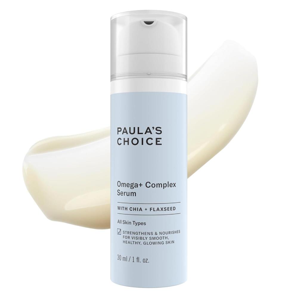 image:imagePaulas Choice Omega Complex Serum with Hyaluronic Acid Fatty Acids amp Ceramides Lightweight Hydration for Fine Lines amp Wrinkles and Dryness FragranceFree 1 Fl Oz