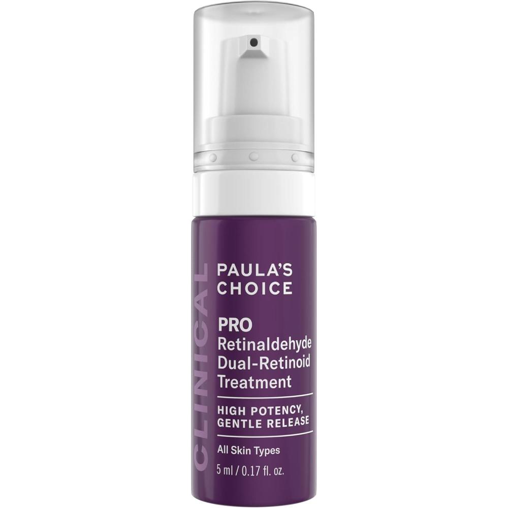 image:imagePaulas Choice Pro Retinaldehyde DualRetinoid Face Serum Advanced Treatment High Potency AntiAging Serum for Face BreakoutProne Skin Radiance amp Rough Bumpy Texture FragranceFreeTravel Size 017 Fl Oz