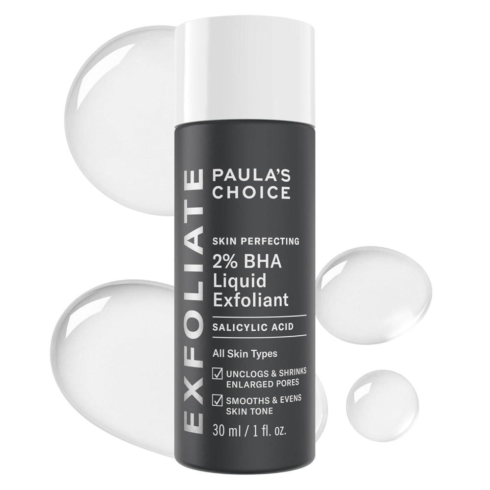 image:imagePaulas Choice SKIN PERFECTING 2 BHA Liquid Exfoliant with Salicylic Acid Facial Polish for Enlarged Pores Wrinkles amp Fine Lines Suitable for BlackheadProne Skin FragranceFreeTravel Size 1 Fl Oz