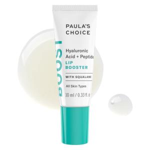 Paula’s Choice BOOST Hyaluronic Acid + Peptide Lip Booster, Hydrating Treatment for Lip Volume, Loss of Firmness & Fine Lines, with Squalane, Fragrance-free, 0.33 Fluid Ounces