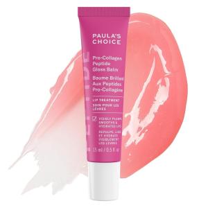 Paula’s Choice Pro-Collagen Peptide Gloss Lip Balm, Hydrates & Smooths Lips, Sheer & Glossy Finish for Fuller Lips, Sheer Tint, Non-Sticky, Cruelty-Free(Clear – Pack of 1)