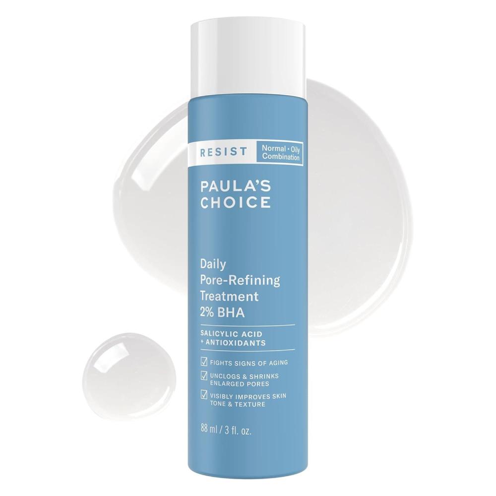 image:imagePaulas Choice RESIST Daily Pore Refining Treatment 2 BHA Exfoliant Face Exfoliator with Salicylic Acid amp Hyaluronic Acid Liquid Exfoliant for Oily Normal and Combination Skin 3oz