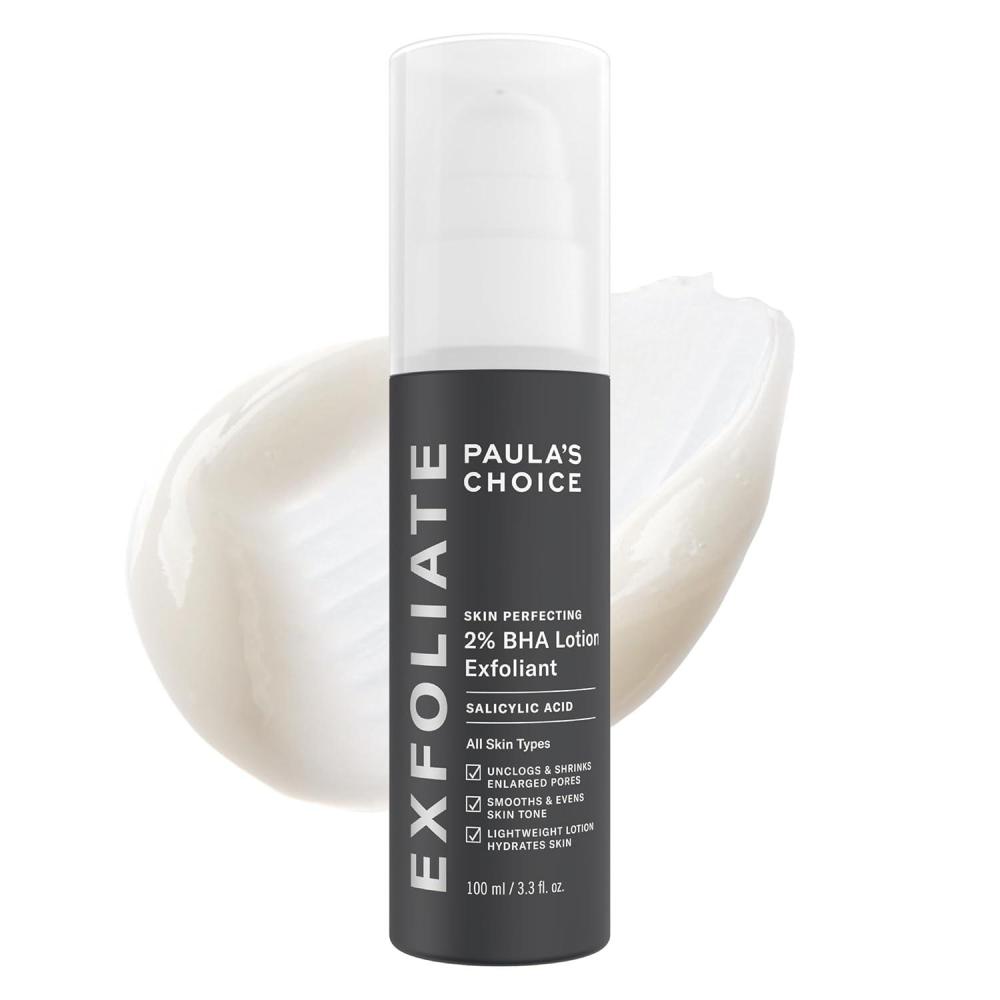 image:imagePaulas Choice SKIN PERFECTING 2 BHA Exfoliant Lotion Salicylic Acid ExfoliantFacial Exfoliator for Enlarged Pores Wrinkles amp Fine Lines Suitable for BlackheadProne Skin FragranceFree 33 Oz33 Fl Oz Pack of 1