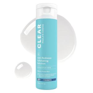 Paula’s Choice CLEAR Anti-Redness Exfoliating Solution, 2% Salicylic Acid Liquid Exfoliant for Face, Face Exfoliant for Mild to Severe Acne & Breakouts, Blackhead-Prone Skin, Fragrance-Free(Extra Strength)