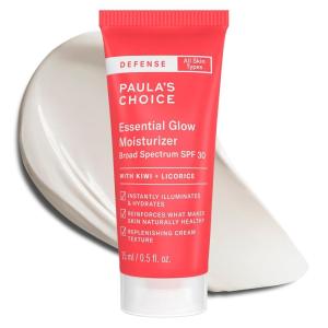 Paula’s Choice DEFENSE Essential Glow Mineral Moisturizer with SPF 30(0.5 Fl Oz (Pack of 1))