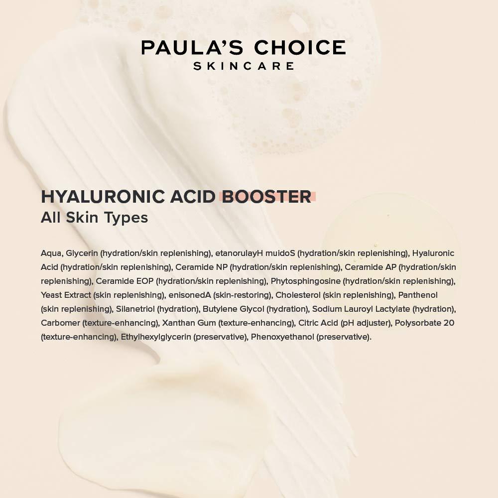 image:imagePaulas Choice BOOST Hyaluronic Acid Booster Face Serum with Ceramides Plumps Fine Lines and Wrinkles Hydrating Hyaluronic Acid Gel for Dry Skin FragranceFree 05 Fl Oz