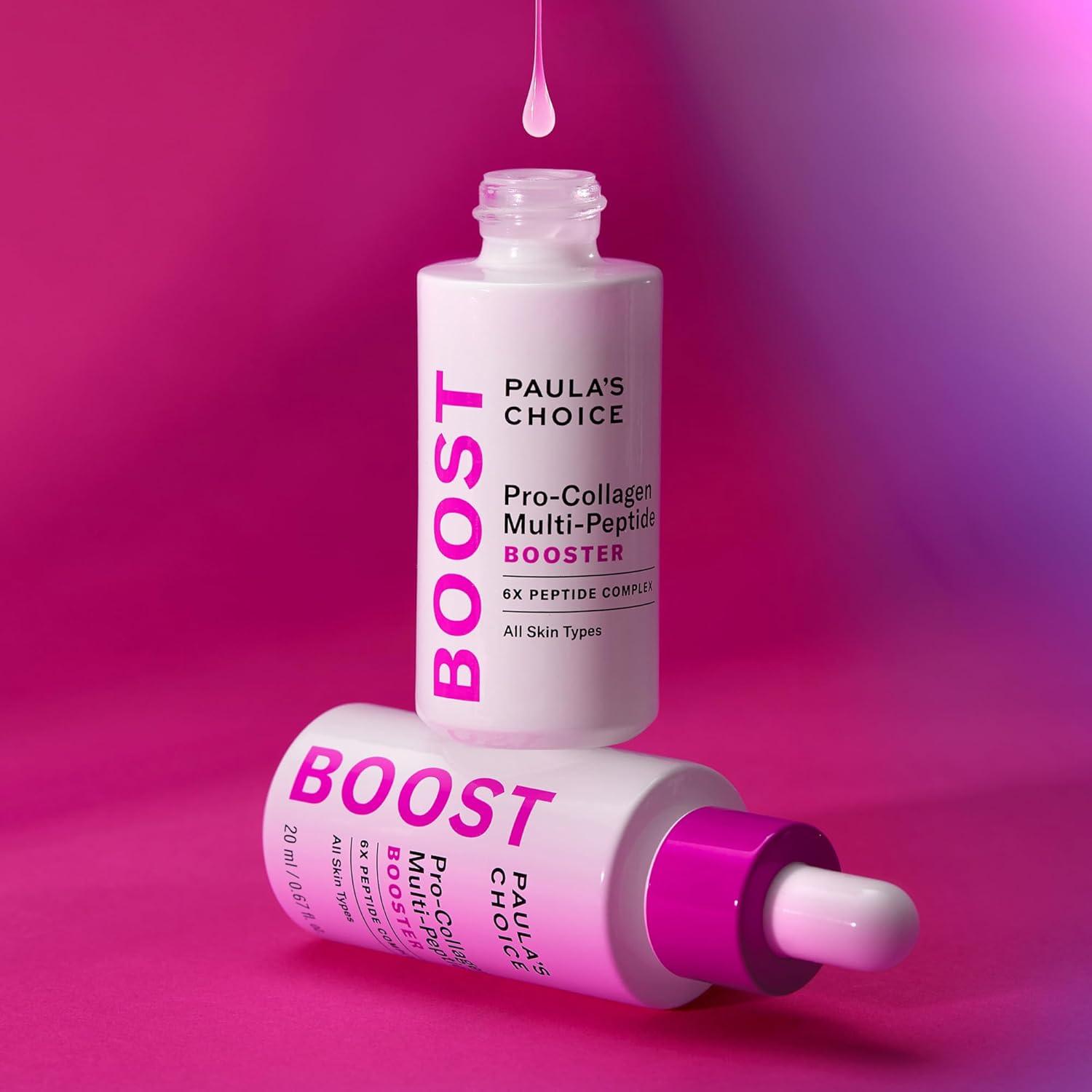 image:imagePaulas Choice ProCollagen MultiPeptide Booster Face Serum for Wrinkles Serum for Face Supports Collagen Production with Plumping Hyaluronic Acid amp Amino Acids FragranceFree 067oz
