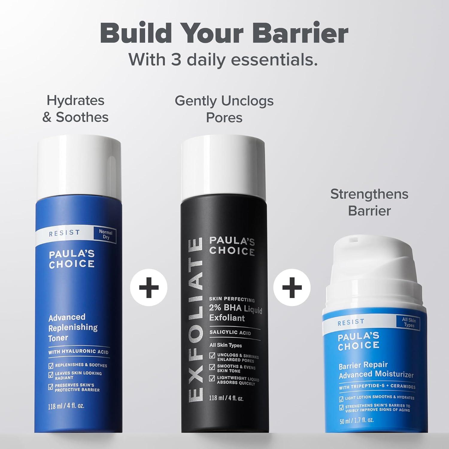 image:imagePaulas Choice Resist Advanced Replenishing Face Toner AntiAging Facial Toner with Hyaluronic Acid Vitamin C amp E SoftensLightweight Hydration amp Replenishes Dry Skin FragranceFree 4 fl oz