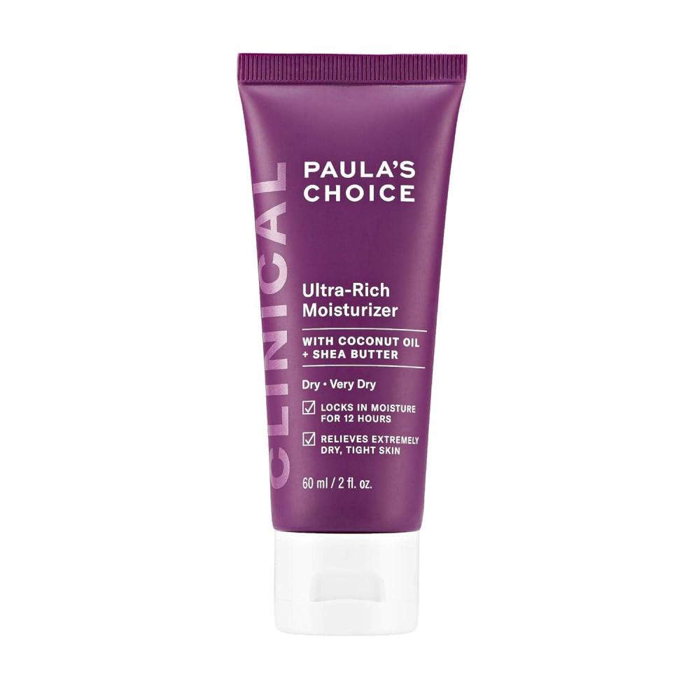 image:imagePaulas Choice CLINICAL UltraRich Face Moisturizer with Jojoba Coconut Oil amp Shea Butter RednessProne Dry Sensitive Skin 2 Ounce