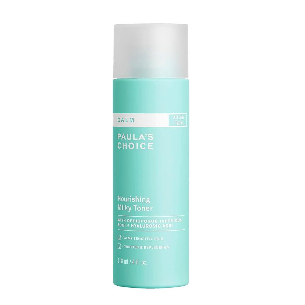 image:imagePaulas Choice Calm Nourishing Milky Toner for Sensitive Skin Calms Soothes Redness Suitable for RosaceaProne amp EczemaProne Skin FragranceFree 4 Fl Oz