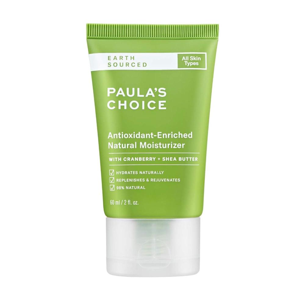 image:imagePaulas Choice EARTH SOURCED Antioxidant Enriched Natural Moisturizer with Shea Butter amp Vitamin E 98 Natural amp Fragrance Free 2 Ounce