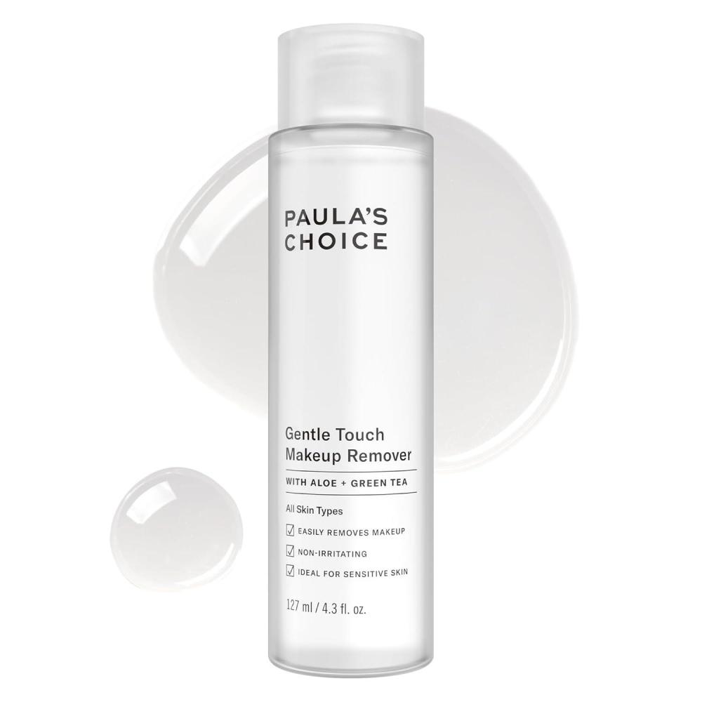 image:imagePaulas Choice Gentle Touch Oil Free Waterproof Makeup Remover Aloe amp Green Tea NonIrritating 43 Ounce