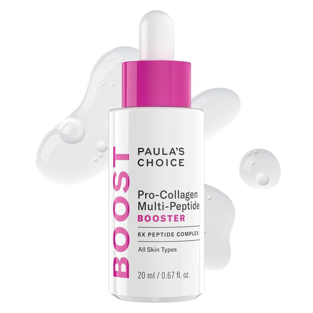 image:imagePaulas Choice ProCollagen MultiPeptide Booster Face Serum for Wrinkles Serum for Face Supports Collagen Production with Plumping Hyaluronic Acid amp Amino Acids FragranceFree 067oz