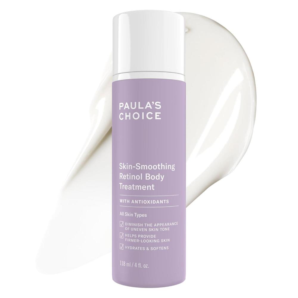 image:imagePaulas Choice Retinol SkinSmoothing Body Lotion Treatment Body Cream with Shea Butter Vitamin C amp E Lotion All Skin Types AntiAging Body Moisturizer Reduce Dryness FragranceFree 4oz