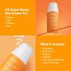 Paula’s Choice C5 Super Boost Eye Cream for Dark Circles, Puffy Eyes, Fine Lines & Crow’s Feet, Eye Repair Cream with 5% Vitamin C, Hyaluronic Acid & Peptides, Fragrance Free, 0.5 fl oz