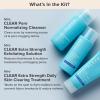 Paula’s Choice CLEAR 3-Piece Acne Kit, Includes Daily Cleanser, 2% Salicylic Acid Exfoliant & Benzoyl Peroxide Treatment, Prevents & Treats Mild to Severe Acne & Breakouts, Fragrance-Free, Set of 3(Trial Size – Extra Strength)