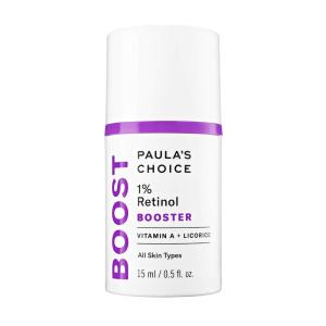 Paula’s Choice BOOST 1% Retinol Booster, Vitamin A & Licorice Serum for Fine Lines & Wrinkles, 0.5 Fl Oz(0.5 Fl Oz (Pack of 1))