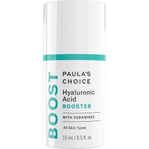 Paula’s Choice BOOST Hyaluronic Acid Booster Face Serum with Ceramides, Plumps Fine Lines and Wrinkles, Hydrating Hyaluronic Acid Gel for Dry Skin, Fragrance-Free, 0.5 Fl Oz