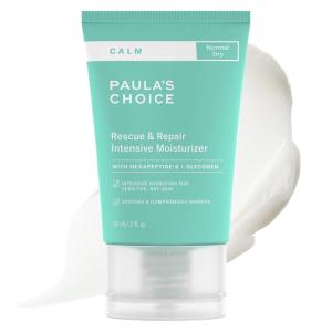 Paula’s Choice CALM Rescue & Repair Moisturizer for Sensitive Skin, Soothes Redness, Suitable for Rosacea-Prone & Eczema-Prone Skin, Fragrance-Free & Paraben-Free(Intensive – Normal/Dry)