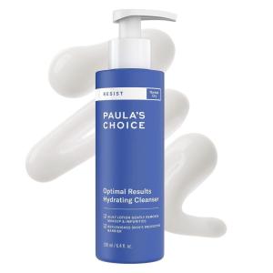 Paula’s Choice RESIST Optimal Results Hydrating Cleanser, Green Tea & Chamomile, Anti-Aging Face Wash, Dry Skin, 6.4 Ounce(6.4 Ounce (Pack of 1))