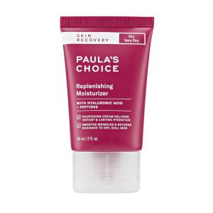 Paula’s Choice SKIN RECOVERY Replenishing Face Moisturizer Cream, Daily Facial Moisturizer with Hyaluronic Acid, & Peptides, Face Lotion for Dry, Sensitive Skin, Fragrance-Free, 2oz