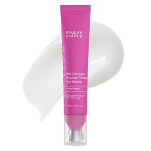 Paula’s Choice Pro-Collagen Peptide Serum, Firming Eye Serum, All-in-One Eye Hydrating Treatment, Cooling Applicator Targets Puffiness, Smooths Fine Lines & Crow’s Feet, Fragrance-Free, 0.5 Fl Oz